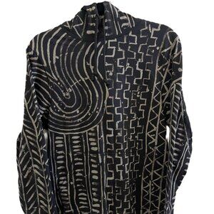 Mixed Up - Black, S (Pull-Over Hoodie)